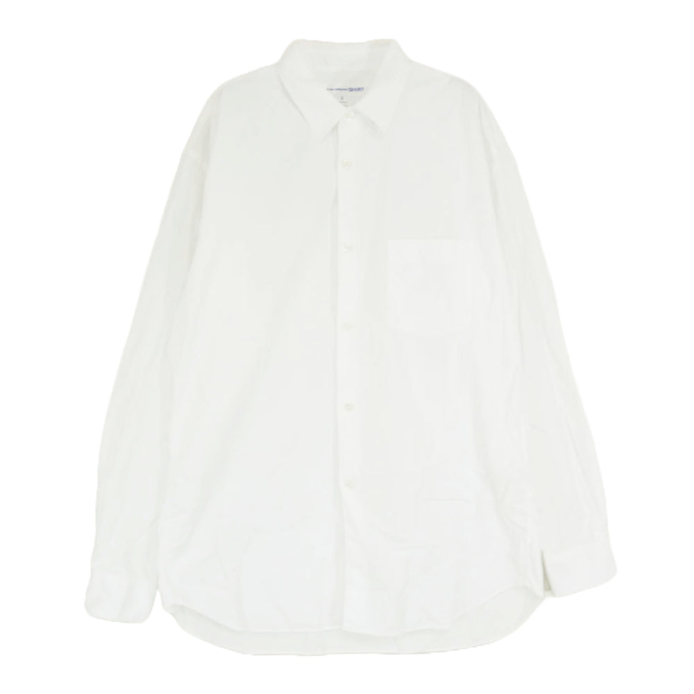 COMME des GARCONS コムデギャルソン CLASSIC FIT SHIRT クラシック フィット 長袖 シャツ ホワイト系 M【中古】