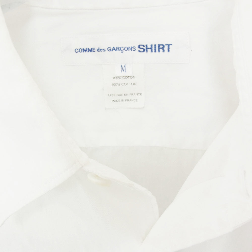 COMME des GARCONS コムデギャルソン CLASSIC FIT SHIRT クラシック フィット 長袖 シャツ ホワイト系 M【中古】