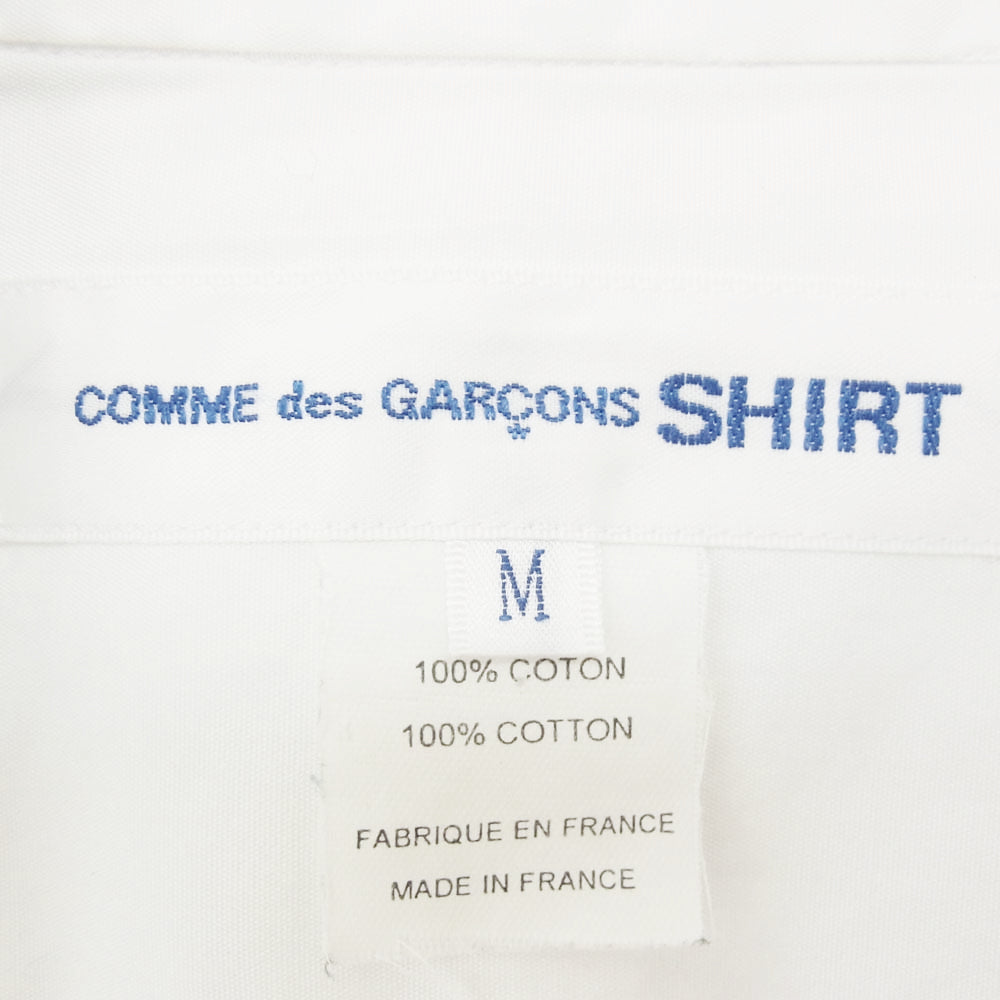 COMME des GARCONS コムデギャルソン CLASSIC FIT SHIRT クラシック フィット 長袖 シャツ ホワイト系 M【中古】