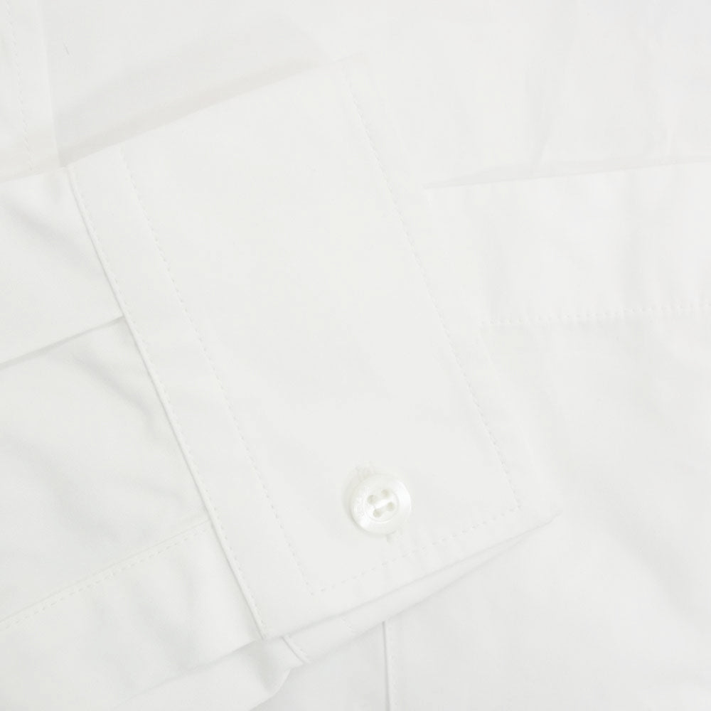 BALENCIAGA バレンシアガ 21SS 642266 TYB18 ボタンダウン 長袖 シャツ ホワイト系 37【中古】