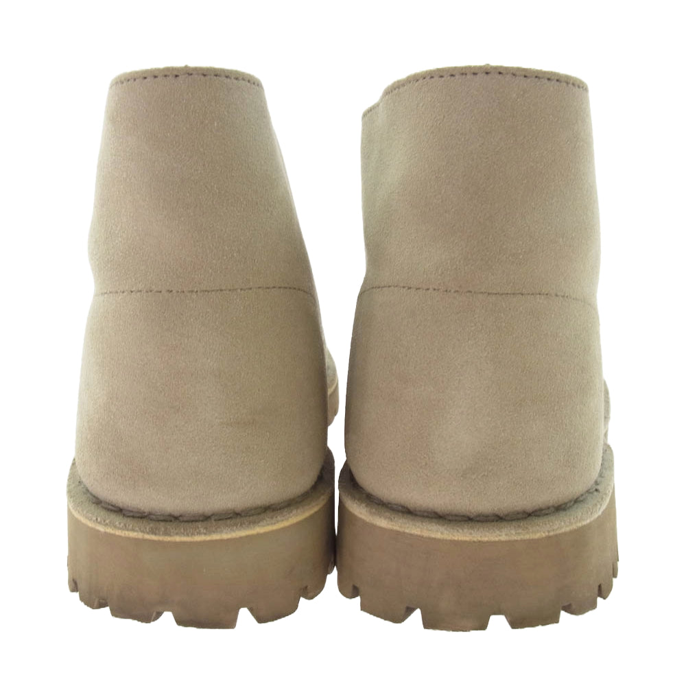 Clarks クラークス Desert rock boot sand suede デザート ロック サンド スエード ショート ブーツ ベージュ系 UK10【中古】
