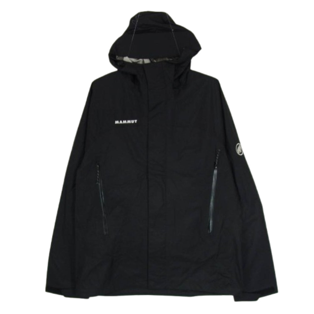 Mammut マムート 1010-28651 Microlayer 2.0 HS Hooded Jacket マイクロレイヤー ハードシェル フーデッド ジャケット ブラック系 M【中古】