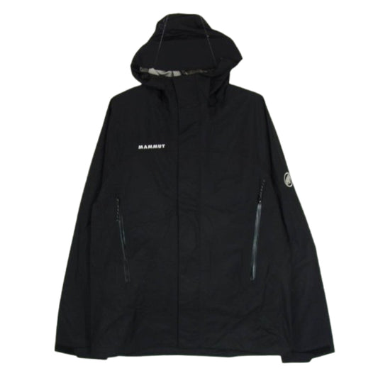 Mammut マムート 1010-28651 Microlayer 2.0 HS Hooded Jacket マイクロレイヤー ハードシェル フーデッド ジャケット ブラック系 M【中古】