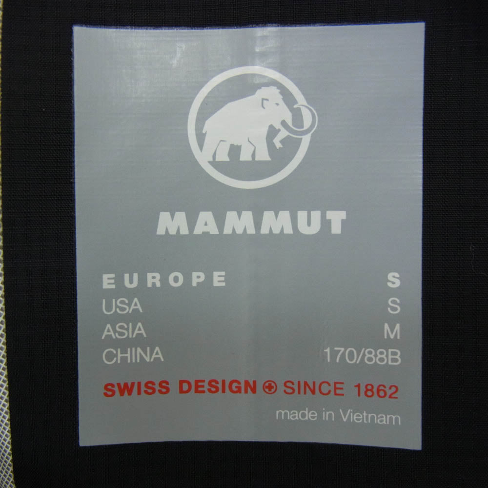 Mammut マムート 1010-28651 Microlayer 2.0 HS Hooded Jacket マイクロレイヤー ハードシェル フーデッド ジャケット ブラック系 M【中古】