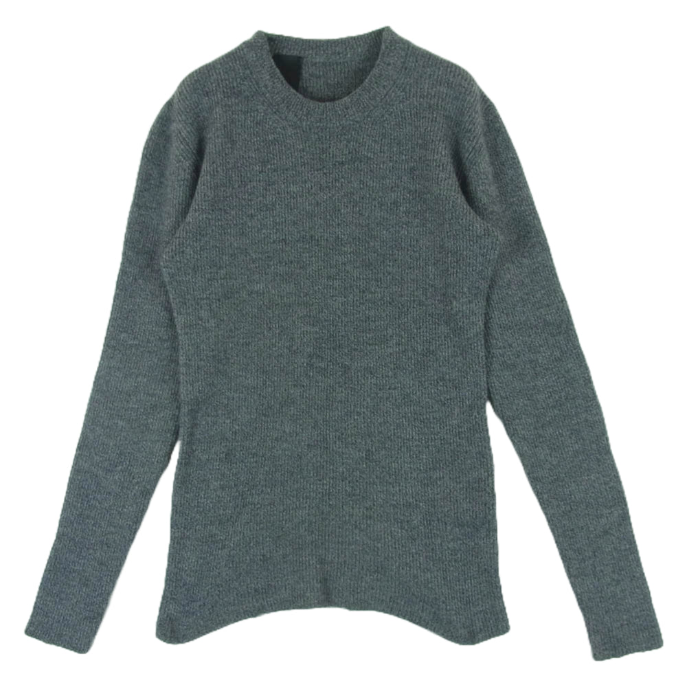 N.HOOLYWOOD エヌハリウッド 222-KT01 ダメージ加工 ニット セーター ウール 中国製 グレー系 36【中古】