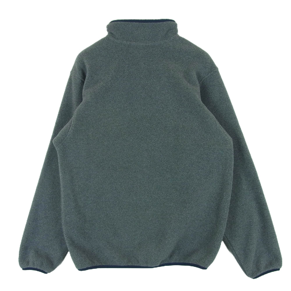patagonia パタゴニア 65572 Boys Lightweight Synchilla Snap-T Ppullover キッズ 子供用 ライトウェイト シンチラ スナップＴ プルオーバー フリース ジャケット グレー系 XL 14【中古】