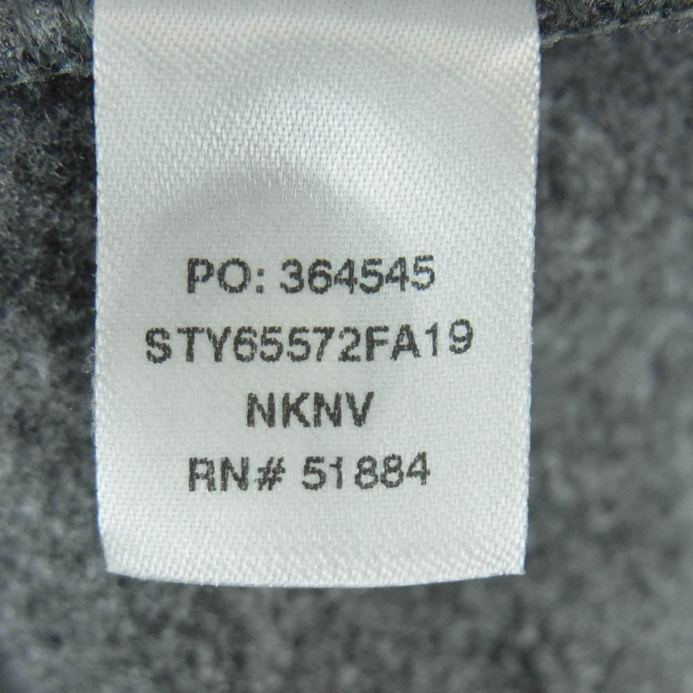 patagonia パタゴニア 65572 Boys Lightweight Synchilla Snap-T Ppullover キッズ 子供用 ライトウェイト シンチラ スナップＴ プルオーバー フリース ジャケット グレー系 XL 14【中古】