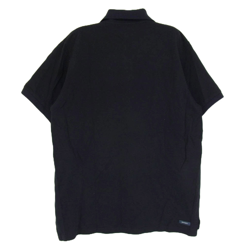 SOPHNET. ソフネット SOPH-000074 SCORPION POLO SHIRT 胸元 刺繍 半袖 ポロシャツ ネイビー系 S【中古】