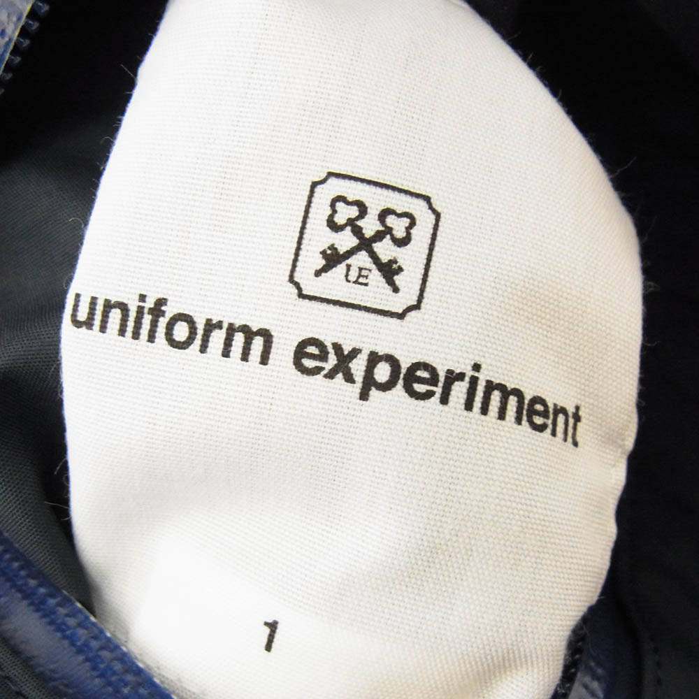 uniform experiment ユニフォームエクスペリメント 18AW UE-189021 SEAM TAPED MOUNTAIN PARKA マウンテンパーカー ナイロンジャケット ネイビー系 1【中古】