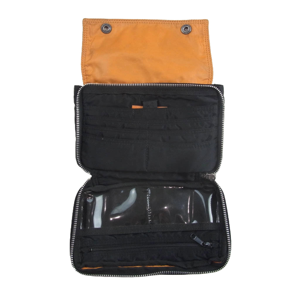 PORTER ポーター 424 TANKER タンカー ショルダーバッグ ブラック系【中古】