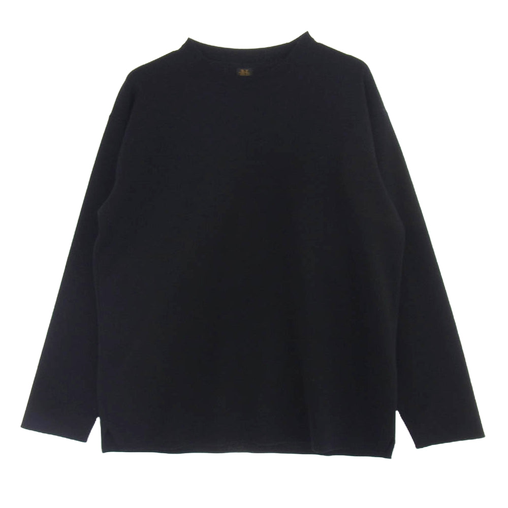 バトナー 22AW BN-23FM-022 SMOOTH WOOL CREW NECK 32ゲージスムースウールクルーネックニット ブラック系 2【中古】