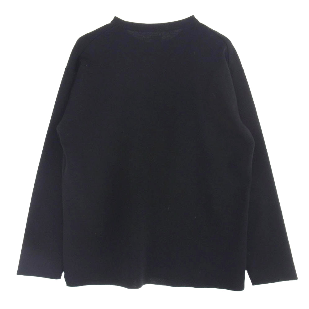 バトナー 22AW BN-23FM-022 SMOOTH WOOL CREW NECK 32ゲージスムースウールクルーネックニット ブラック系 2【中古】