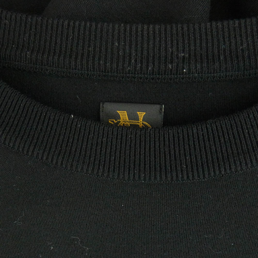 バトナー 22AW BN-23FM-022 SMOOTH WOOL CREW NECK 32ゲージスムースウールクルーネックニット ブラック系 2【中古】
