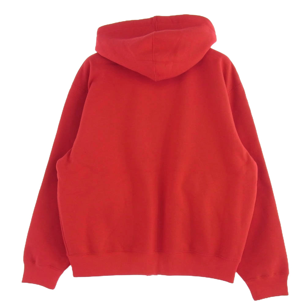 Supreme シュプリーム 24ss × champion zip up hooded sweatshirt チャンピオン ジップ アップ フーデット スウェット パーカー レッド系 M レッド系 M【新古品】【未使用】【中古】