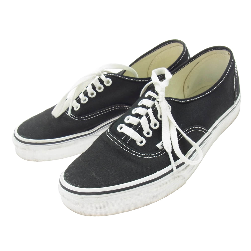 VANS バンズ VN000EE3BLK Authentic オーセンティック スニーカー ブラック系 27cm【中古】