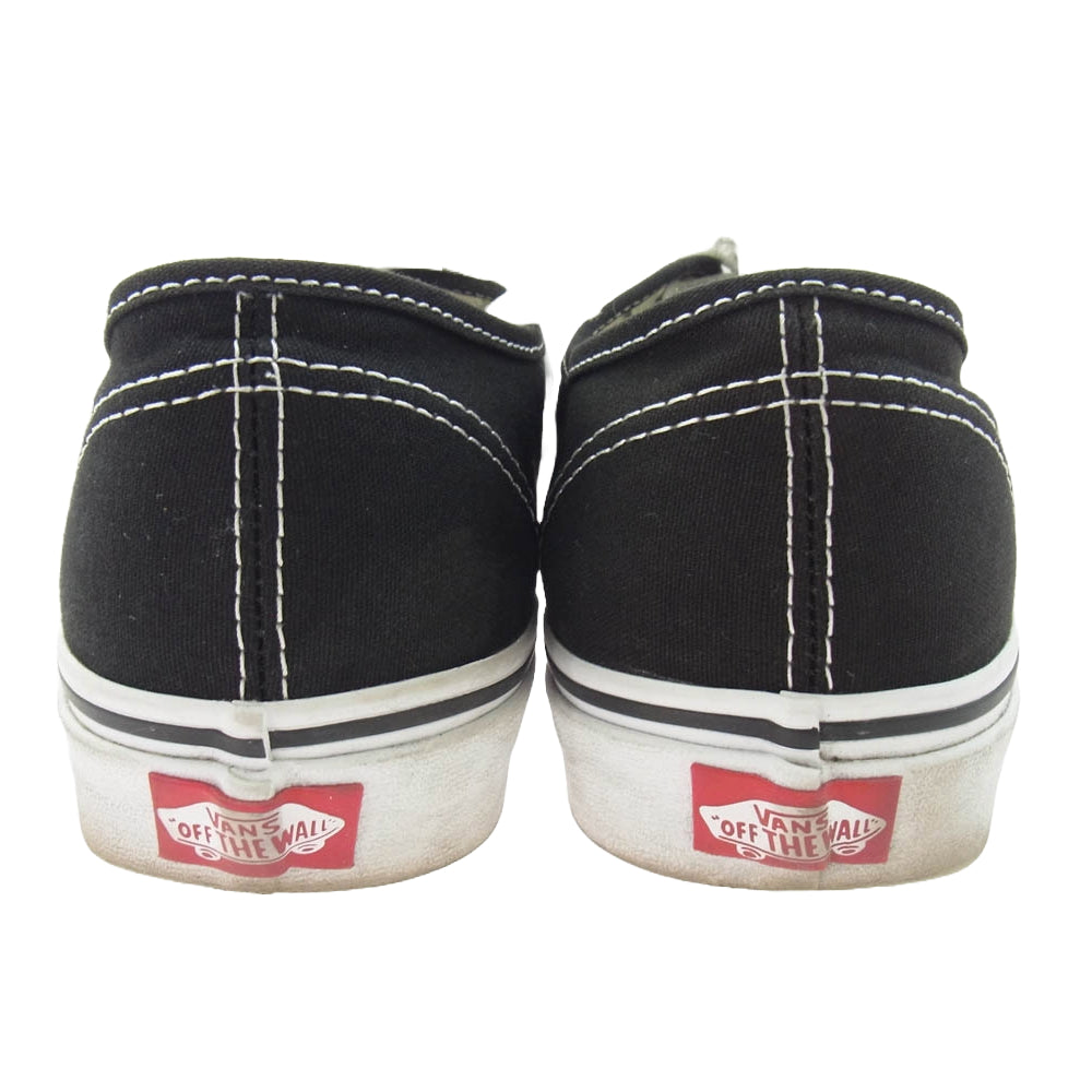 VANS バンズ VN000EE3BLK Authentic オーセンティック スニーカー ブラック系 27cm【中古】