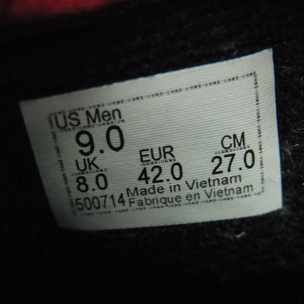 VANS バンズ VN000ZD4Y28 Old Skool Pro オールドスクール プロ スニーカー ブラック系 27cm【中古】