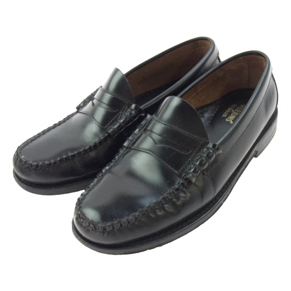 G.H.BASS & COMPANY ジーエイチバス BA11010H 000 LARSON PENNY LOAFER ラーソン ペニーローファー ブラック系 EU40【中古】