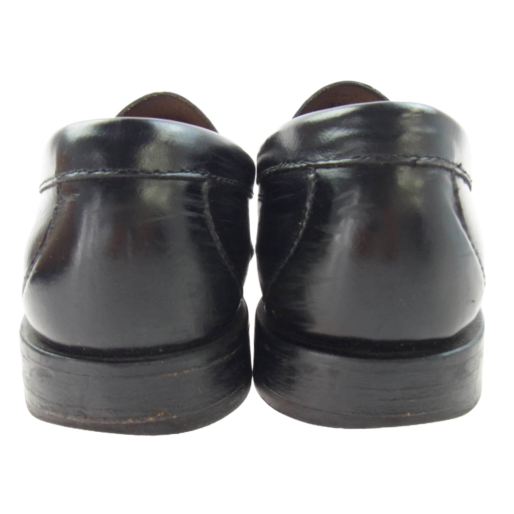 G.H.BASS & COMPANY ジーエイチバス BA11010H 000 LARSON PENNY LOAFER ラーソン ペニーローファー ブラック系 EU40【中古】