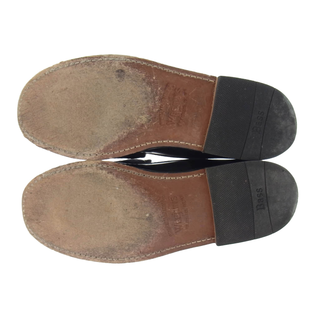 G.H.BASS & COMPANY ジーエイチバス BA11010H 000 LARSON PENNY LOAFER ラーソン ペニーローファー ブラック系 EU40【中古】