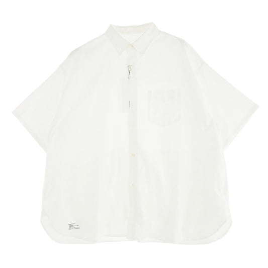 FreshService フレッシュサービス FSW-23-SH_004 DRY OXFORD CORPORATE S/S B.D. SHIRT ドライ オックスフォード ボタンダウン シャツ ホワイト系 F【中古】