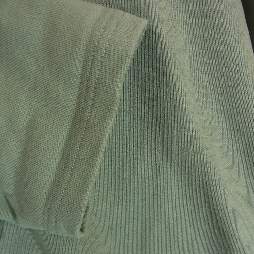 GRAPHPAPER グラフペーパー 22AW GU223-70106 Compact Terry Roll Up Sleeve Half Zip コンパクト テリー ロールアップスリーブ ハーフジップ スウェット カーキ系 F【中古】