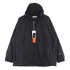 GRAPHPAPER グラフペーパー 24SS GM241-30055 PERTEX QUANTUM AIR Ripstop Hooded Jacket パーテックス リップストップ フーデッド ジャケット ブラック系 2【中古】