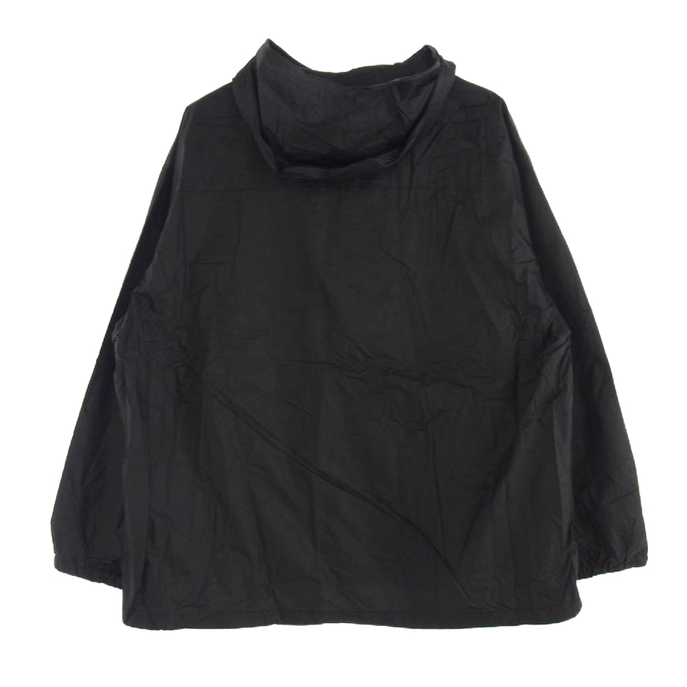 GRAPHPAPER グラフペーパー 24SS GM241-30055 PERTEX QUANTUM AIR Ripstop Hooded Jacket パーテックス リップストップ フーデッド ジャケット ブラック系 2【中古】