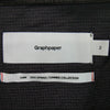 GRAPHPAPER グラフペーパー 24SS GM241-30055 PERTEX QUANTUM AIR Ripstop Hooded Jacket パーテックス リップストップ フーデッド ジャケット ブラック系 2【中古】