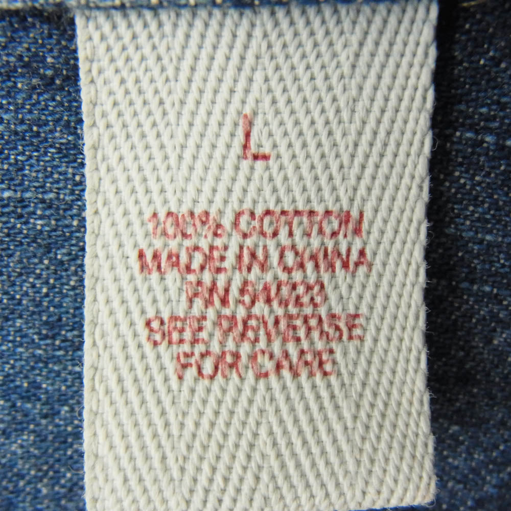 GAP ギャップ 90s GAP BLUE JEANS デニム シャツ ジャケット インディゴブルー系 L【中古】