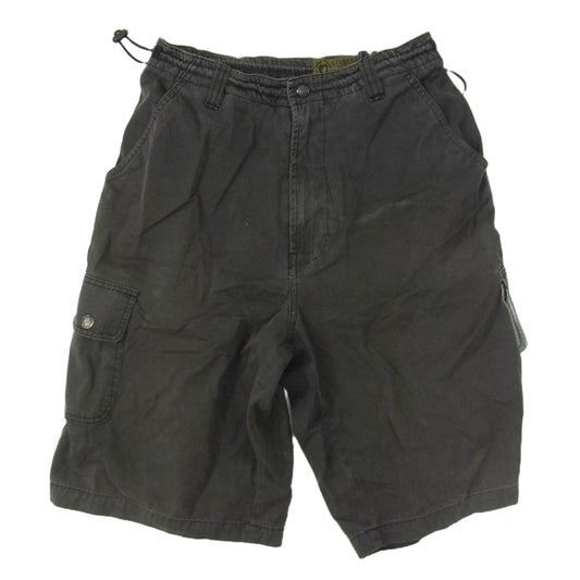 STUSSY ステューシー OLD オールド SURPLUS 20th サープラス カーゴ ショーツ ブラック系 L【中古】