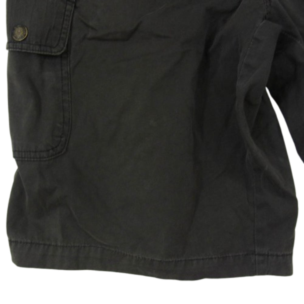 STUSSY ステューシー OLD オールド SURPLUS 20th サープラス カーゴ ショーツ ブラック系 L【中古】