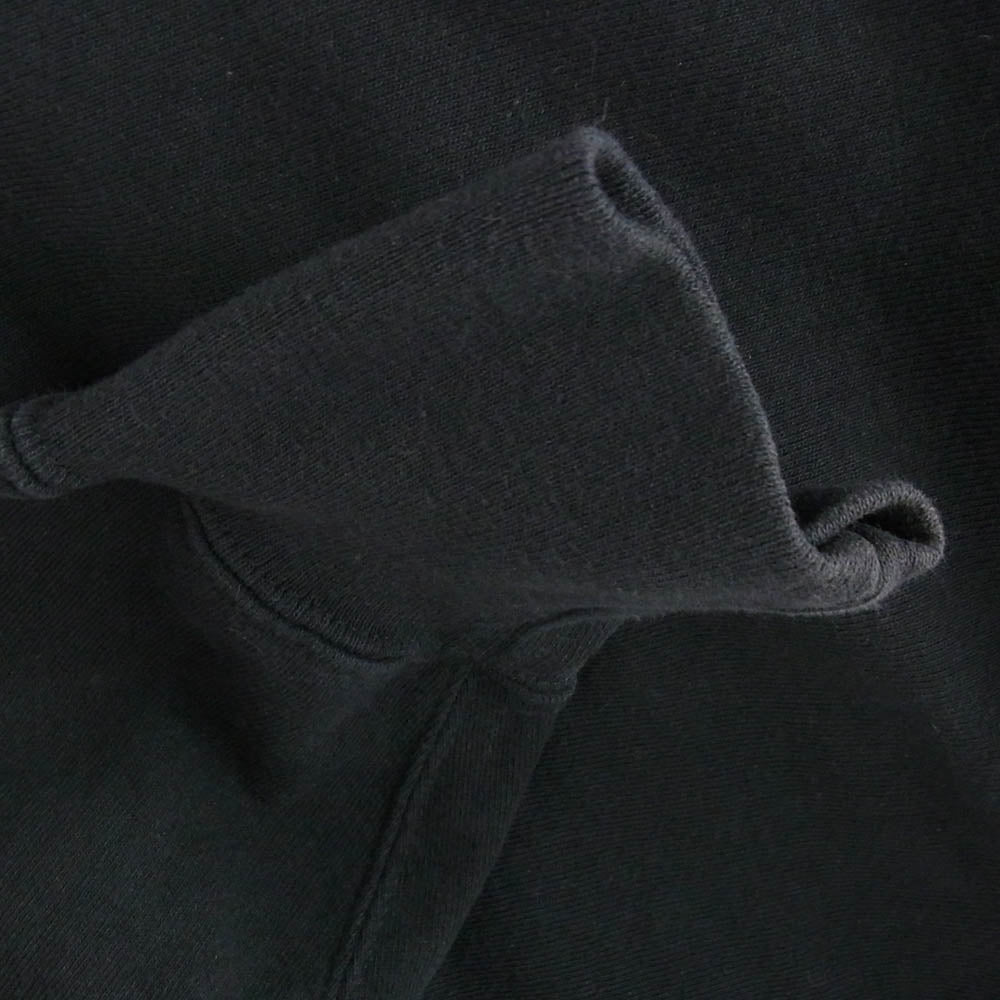 Engineered Garments エンジニアードガーメンツ 20AW Raglan Hoody w/Tape Fleece 音符 パーカー ブラック系 S【中古】