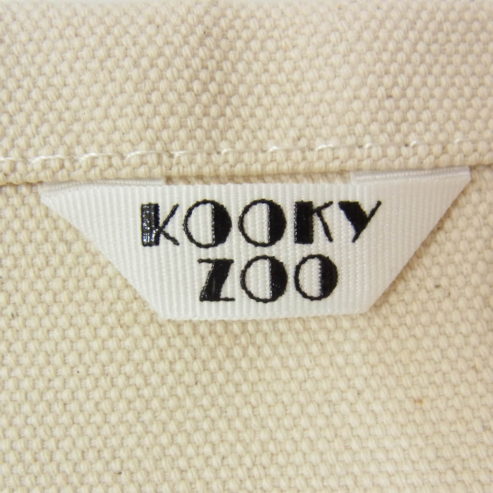 クーキーズー ズーミング バッグ トートバッグ ブラック系【美品】【中古】