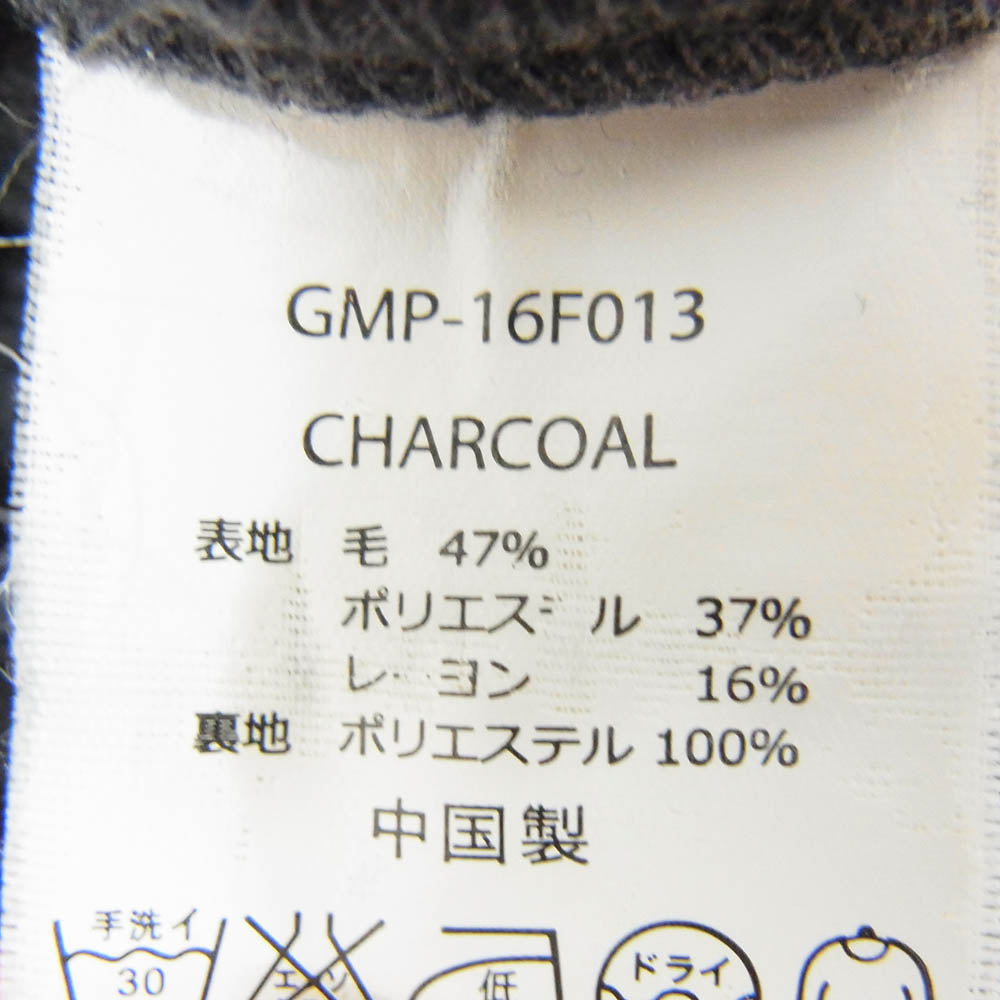 Gramicci グラミチ GMP-16F013 WOOL NARROW PANTS ウール ナロー パンツ チャコール グレー系 M【中古】