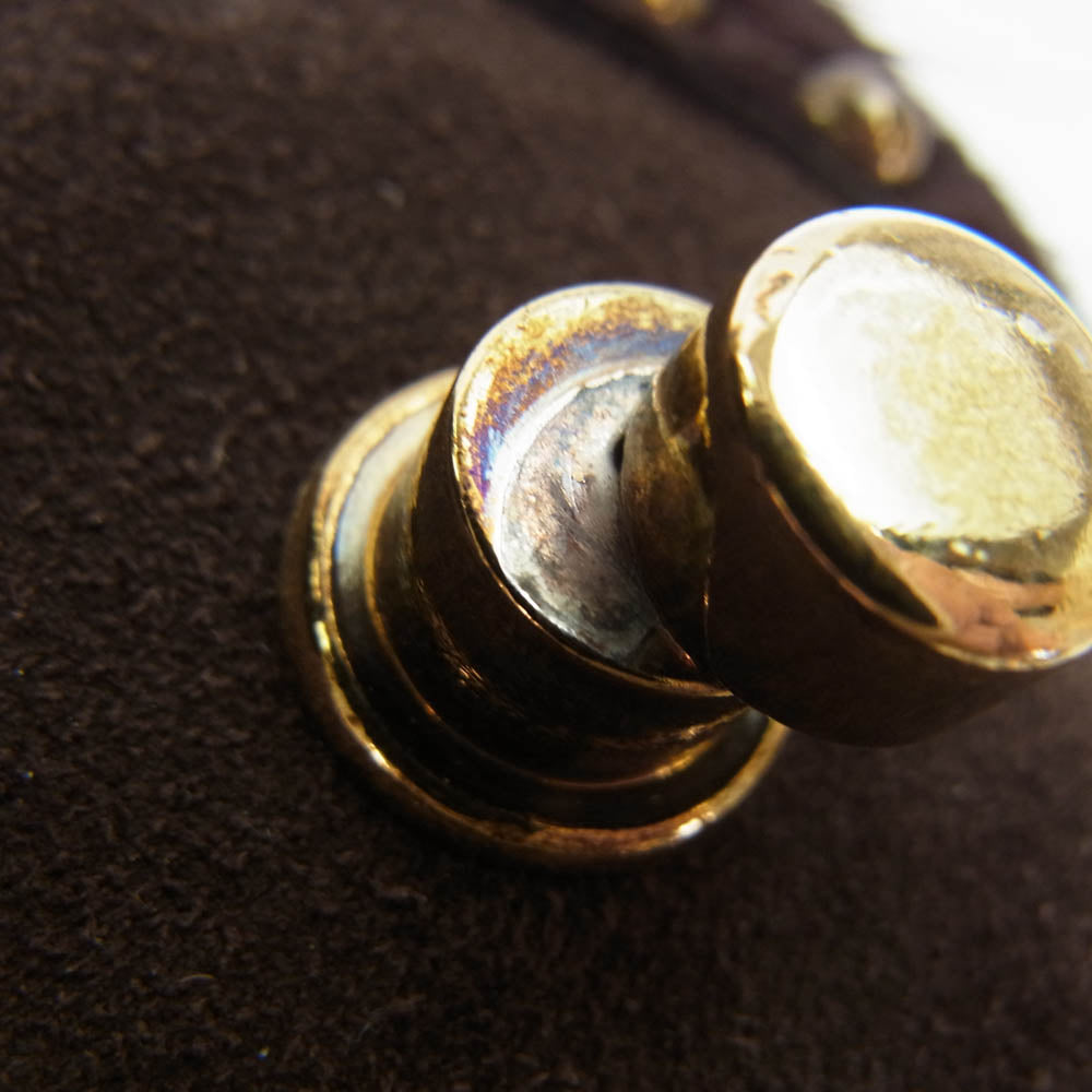 DSQUARED2 ディースクエアード クロコダイル柄 レザー フリンジ ショルダーバッグ ブラウン系【中古】