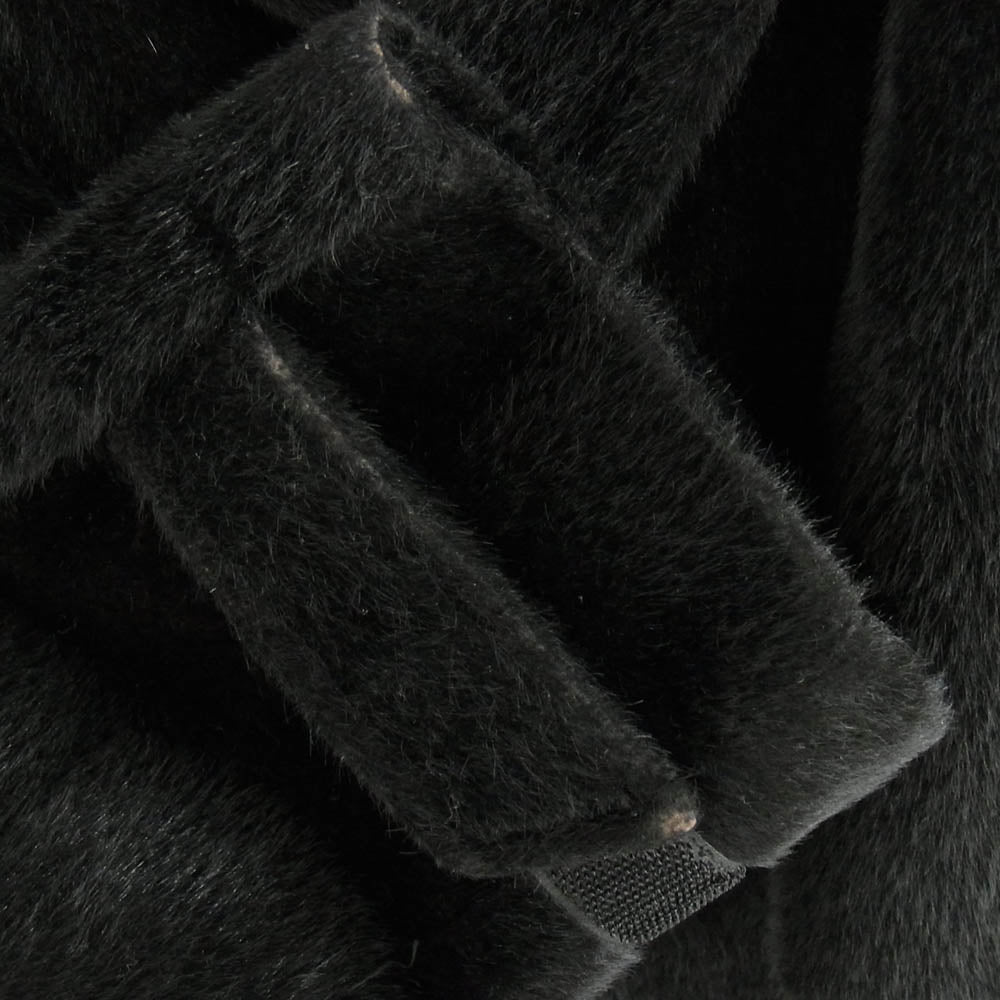 TOGA トーガ TV92-FA329 VIRILIS FAKE FUR COAT フェイク ファー ナイロンドッキング コート ブラック系 46【中古】