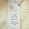 MAISON MARGIELA メゾンマルジェラ 21AW S51GP0226 S17664 ボタン ステッチ デザイン コットン パイル オーバーサイズ カーディガン オフホワイト系 S【中古】
