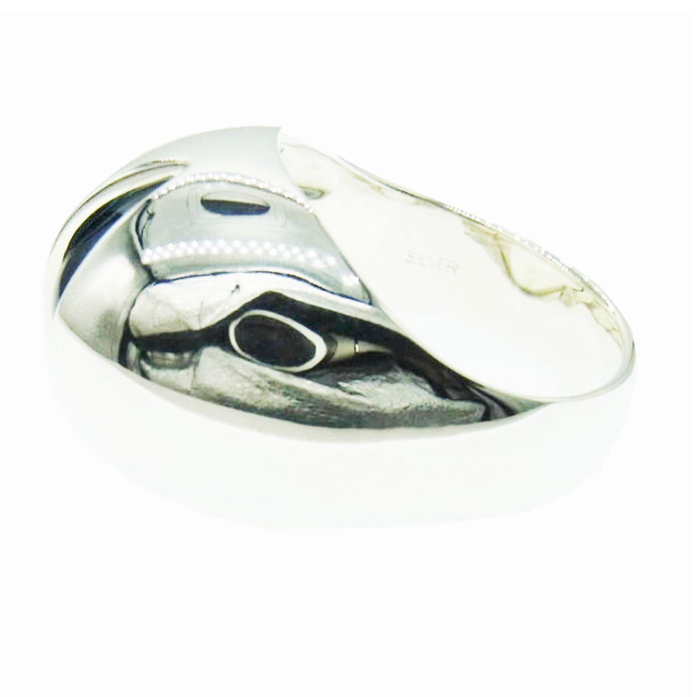 UNDERCOVER アンダーカバー 24AW UC2D4R02 アイ モチーフ シルバー リング 17号【中古】