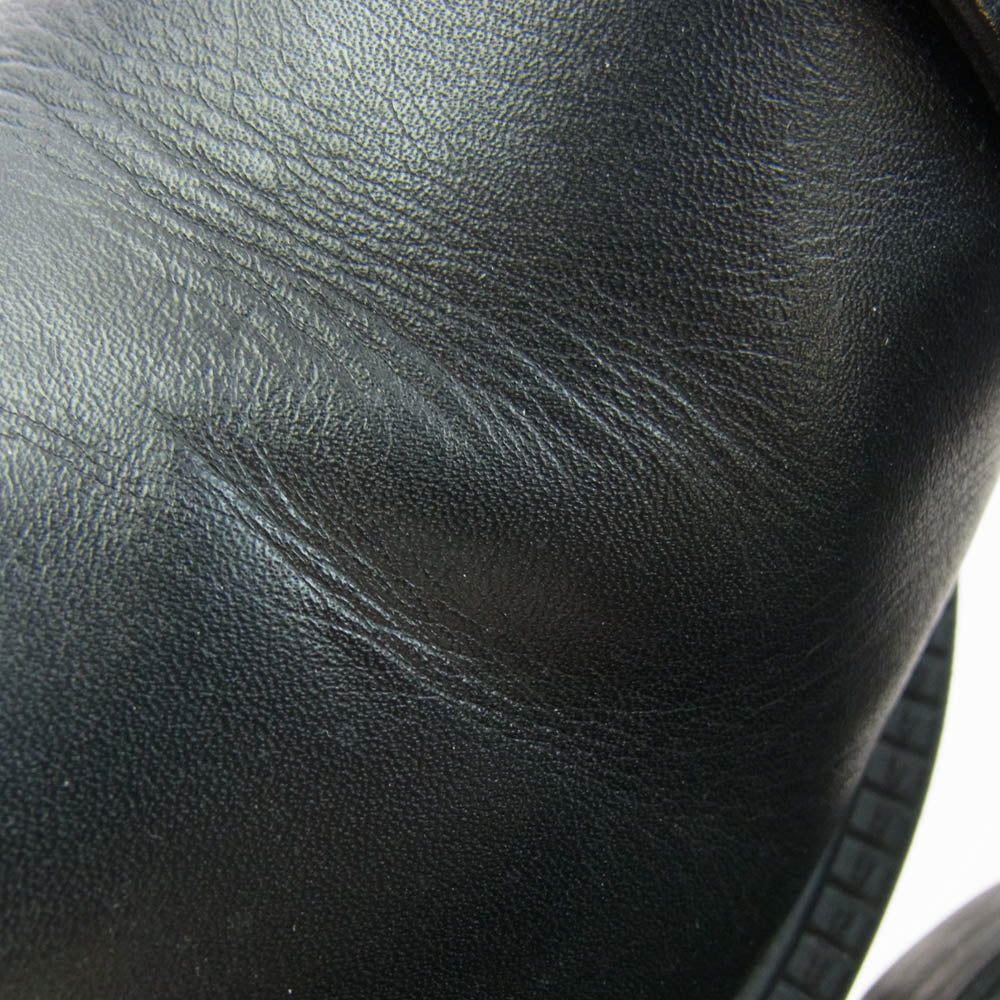 BALENCIAGA バレンシアガ 656977 RHINO チャンキー ダービー レースアップ ダービー シューズ ブラック系 43【中古】