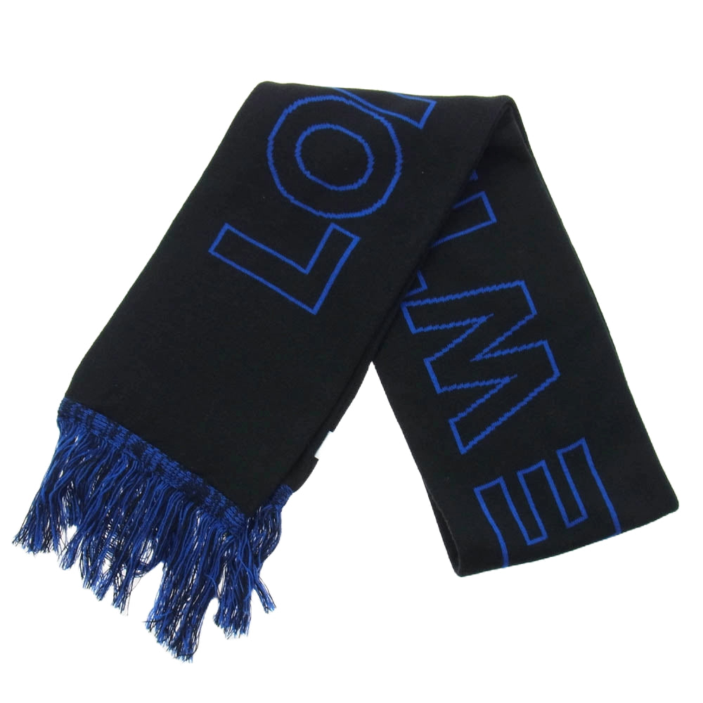 WTAPS ダブルタップス 24AW Evasion Muffler マフラー ブラック系 ブルー系【中古】