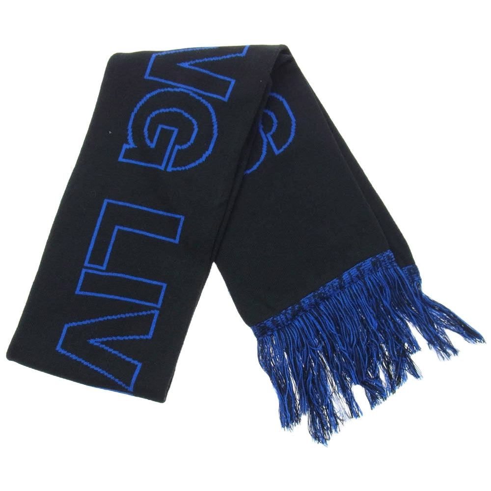 WTAPS ダブルタップス 24AW Evasion Muffler マフラー ブラック系 ブルー系【中古】