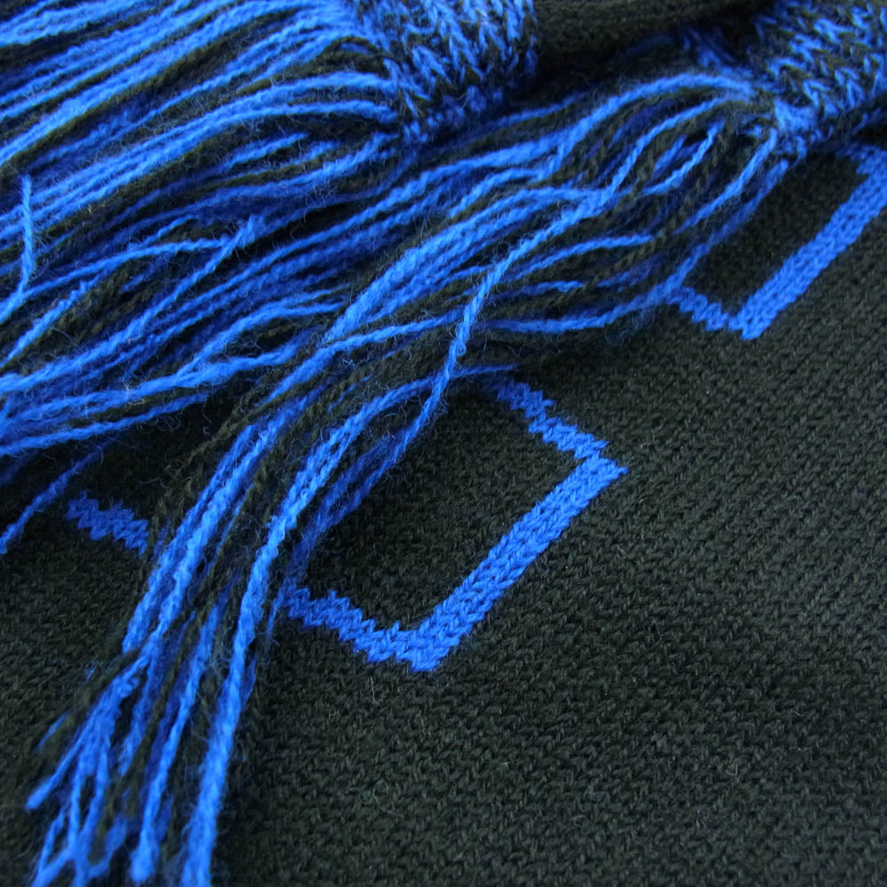 WTAPS ダブルタップス 24AW Evasion Muffler マフラー ブラック系 ブルー系【中古】