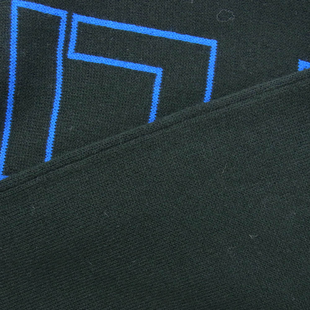 WTAPS ダブルタップス 24AW Evasion Muffler マフラー ブラック系 ブルー系【中古】