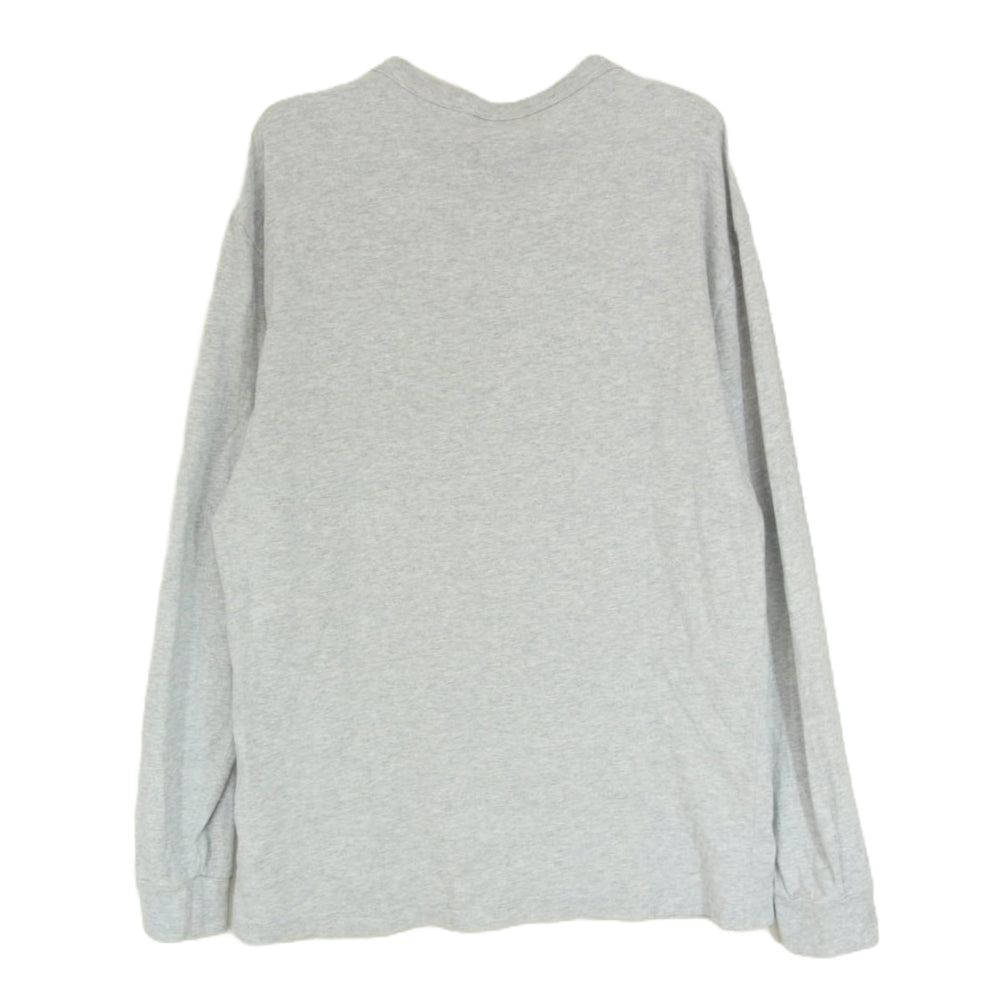 PALACE パレス SOFAR LONG SLEEVE ソファー ロングスリーブ Ｔシャツ グレー系 S【中古】