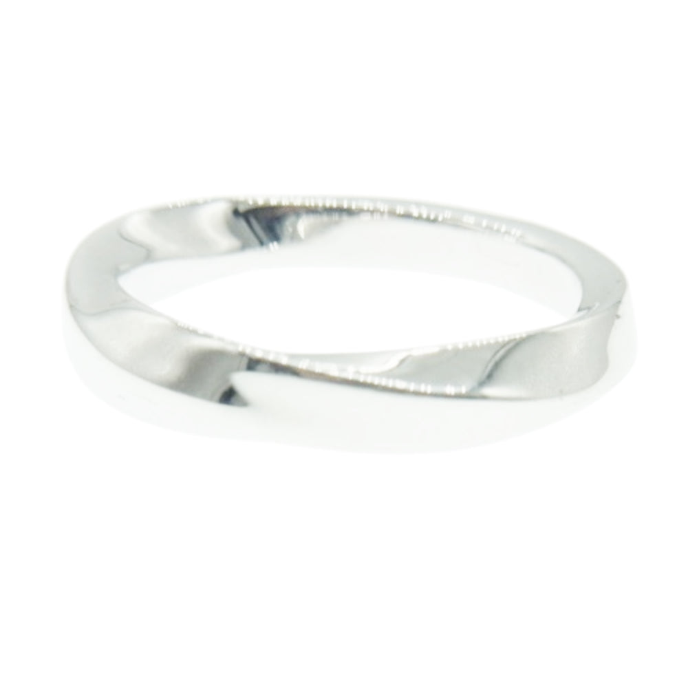 TOM WOOD トムウッド Infinity Band Slim Ring インフィニティ バンド スリム リング シルバー系 19号【中古】