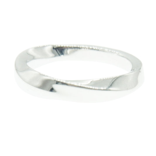 TOM WOOD トムウッド Infinity Band Slim Ring インフィニティ バンド スリム リング シルバー系 19号【中古】