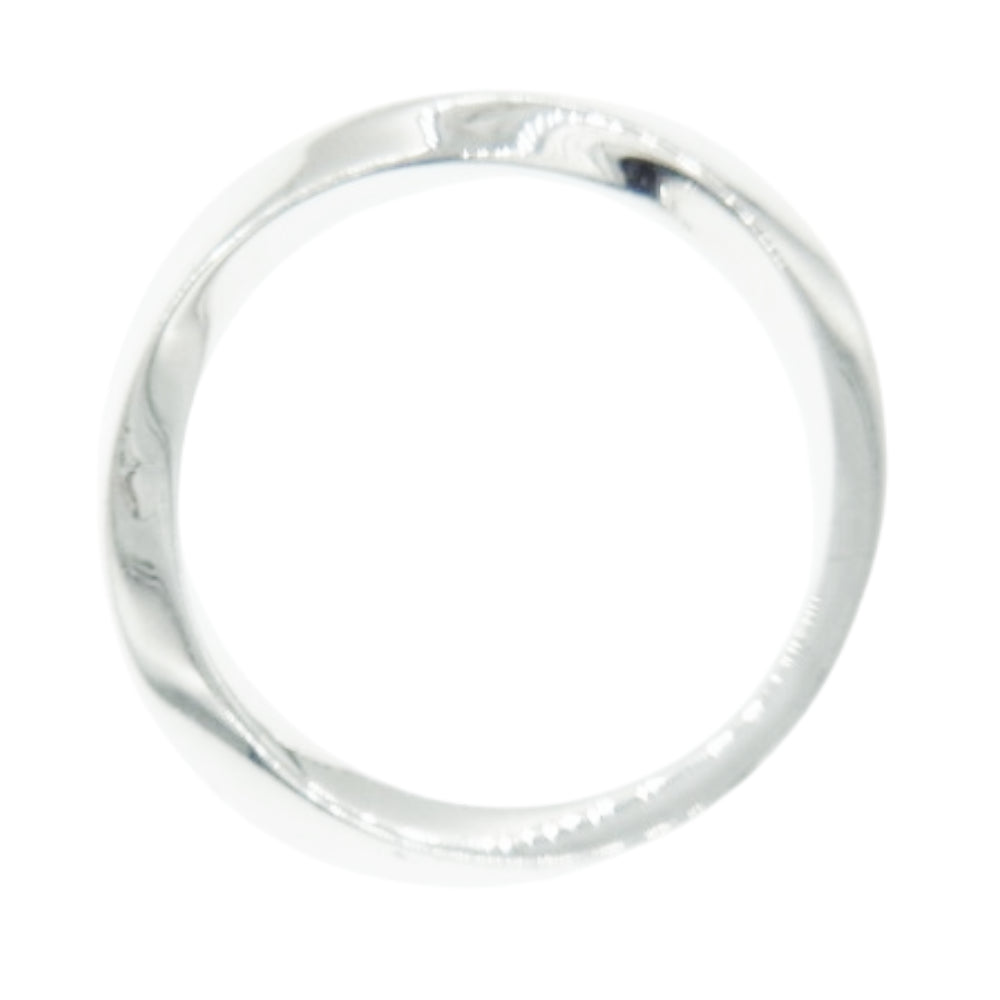 TOM WOOD トムウッド Infinity Band Slim Ring インフィニティ バンド スリム リング シルバー系 19号【中古】