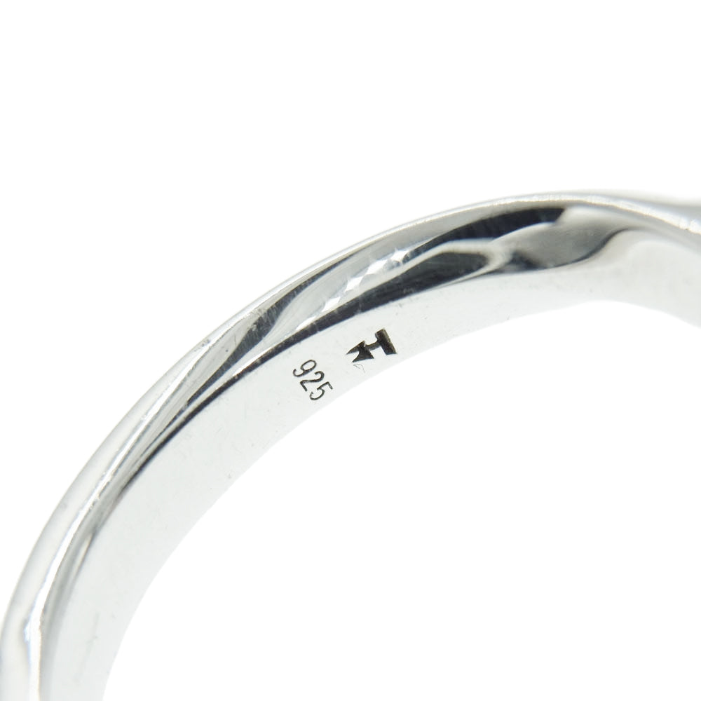 TOM WOOD トムウッド Infinity Band Slim Ring インフィニティ バンド スリム リング シルバー系 19号【中古】