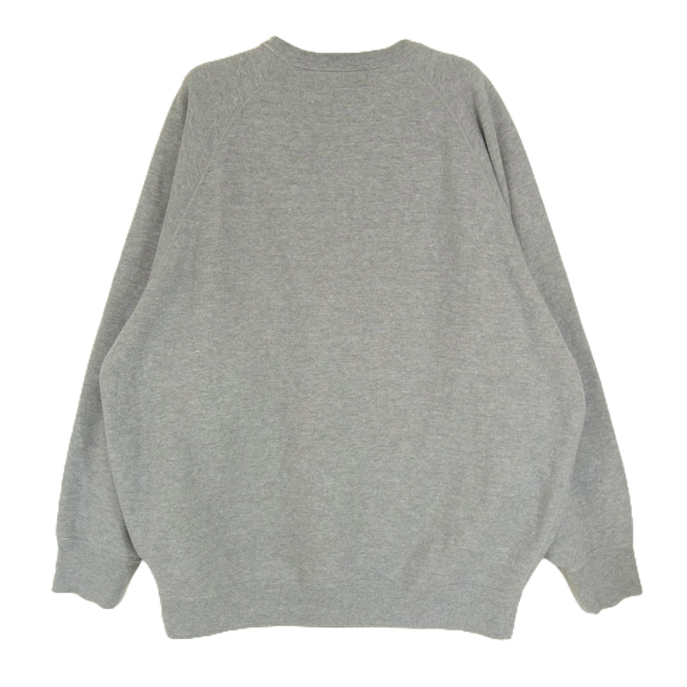 WTAPS ダブルタップス 24AW 242ATDT-CSM25 SIGN 03 SWEATER CTPL ASH GRAY クルーネック スウェット グレー系 X02【中古】